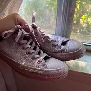 Glitter Pink Converse